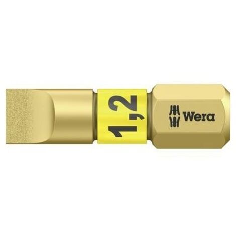 Wera 800/1 BDC Inserto a Taglio 6.5 mm Acciaio per utensili legato, rivestimento di diamante D 6.3 1 pz.