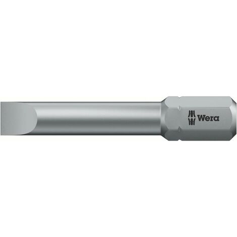 Wera 800/2 Z Schlitz-Bit 10 mm Werkzeugstahl zähhart, legiert D 8 1 St.