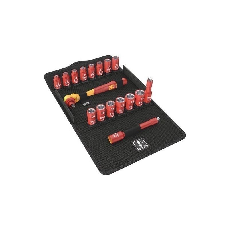 

Juego De Llaves De Vaso 8100 Sb Vde 1 Zyklop 17 Uds. 3/8 Pul