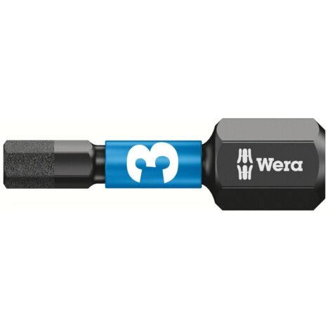 Wera 840/1 IMP DC Impaktor Bits, 3 x 25 mm 10 Stk