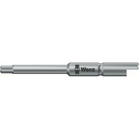 Wera 840/9 C Hex-Plus Inserto Esagonale 1.5 mm Acciaio per utensili legato, duro 1 pz.