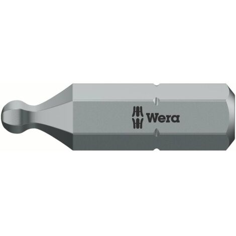 Wera 842/1 Z Inserto Esagonale 3 mm Acciaio per utensili legato, duro D 6.3 1 pz.