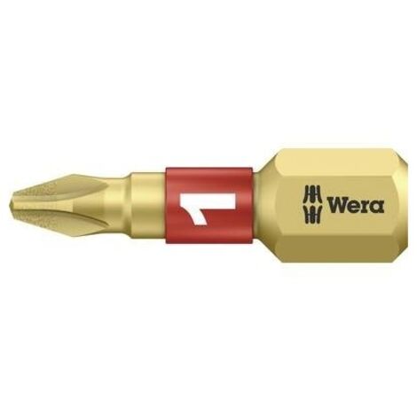 Wera 851/1 BDC PH1X25 05 056400 001 Inserto a Croce PH 1 Acciaio per utensili legato, rivestimento di diamante D 6.3 1