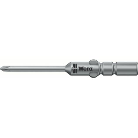 Wera 851/21 J 05135280001 Inserto a Croce PH 00 Acciaio per utensili duro 1 pz.