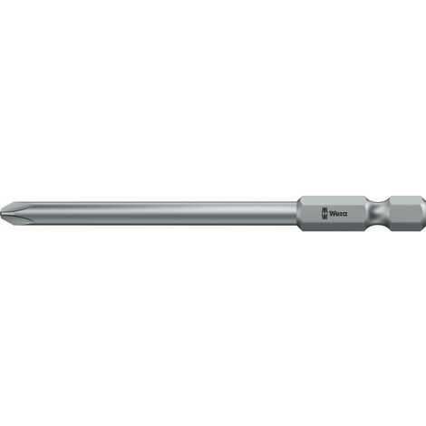 Wera 851/4 Z PH 1 x 89 mm 05059760001 Kreuzschlitz-Bit PH 1 Werkzeugstahl legiert, zähhart F 6.3 1 S