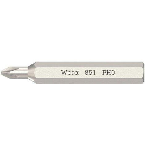 Wera 851 Micro 05058121001 Kreuzschlitz-Bit PH 0    1 St.