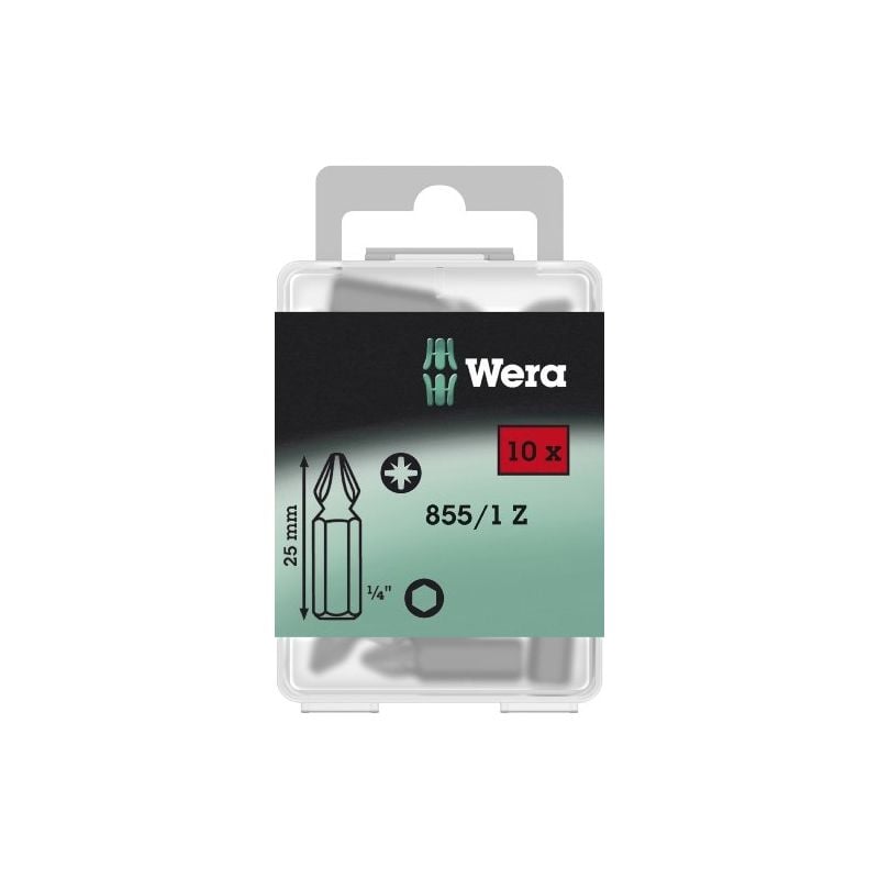 Wera - 05072404001 coffret d'embouts pozidriv 855/1 z pz 2