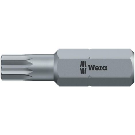 Wera 860/1 XZN Vielzahn Bits, Größe M 4, Länge 25 mm