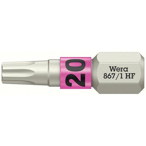 Wera 867/1 05066142001 Embout Torx TX 20 1 pc(s) D002212