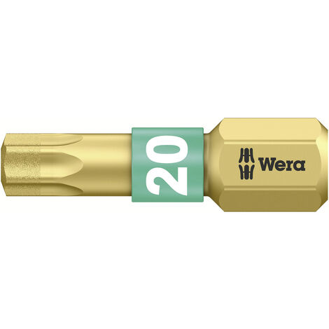 Wera 867/1 BDC TX20X25 05 066104 001 Torx-Bit T 20 Werkzeugstahl legiert, diamantbeschichtet D 6.3 1