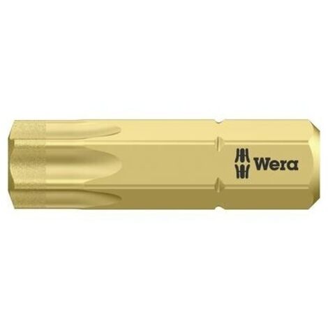 Wera 867/1 BDC TX40X25 05 066110 001 Inserto Torx T 40 Acciaio per utensili legato, rivestimento di diamante D 6.3 1 pz