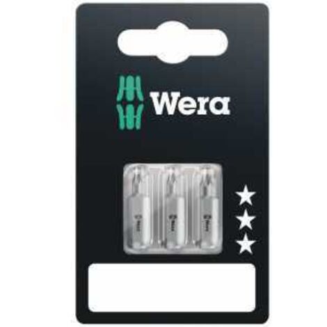 Wera 867/1 Z SB SiS 05073375001 Torx-Bit T 10, T 15, T 20 Werkzeugstahl legiert, zähhart D 6.3 3 St.