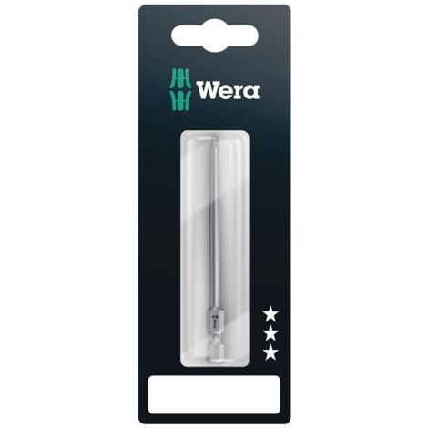 Wera 867/4 Z 89mm SB SiS 05073526001 Torx-Bit T 10 Werkzeugstahl legiert, zähhart F 6.3 1 St.