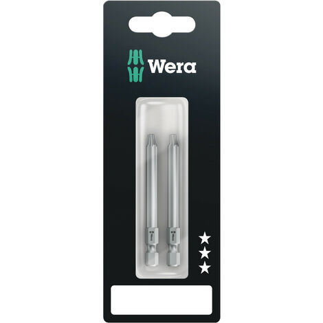 Wera 867/4 Z TORX® BO Bits mit Bohrung SB TX 15 x 70 mm 2-teilig 05073069001