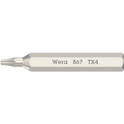 WERA 867 MICRO TORX® 05058102001 EMBOUT TORX T 4 1 PC(S)