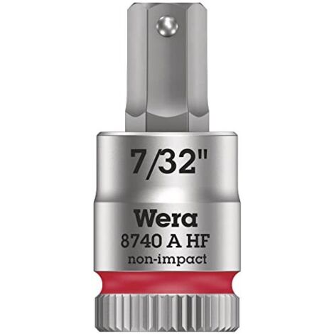 Wera 8740 A 05003387001 Brugola interna Inserto a bussola 7/32 1/4 (6.3 mm)