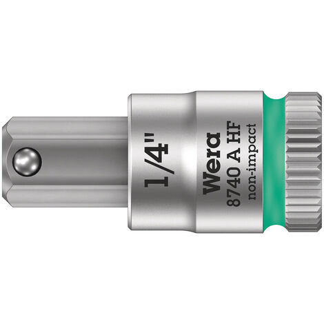 Wera 8740 A 05003388001 Innen-Sechskant Steckschlüsseleinsatz   1/4"    1/4" (6.3 mm)
