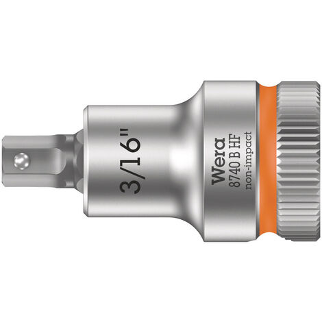 Wera 8740 B HF 05003085001 Außen-Sechskant Steckschlüsseleinsatz   3/16"    3/8" (10 mm)