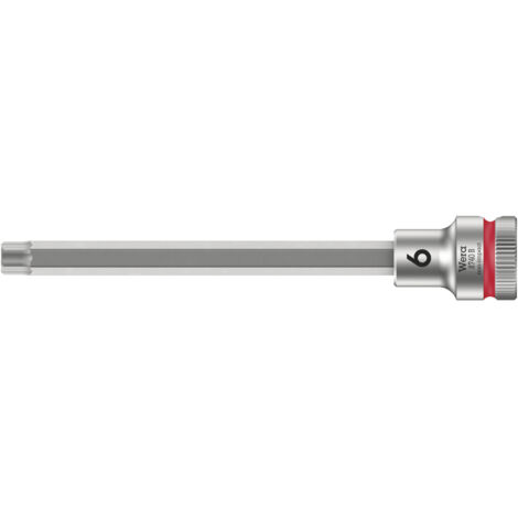 Wera 8740 B Zyklop Bitnuss mit 3/8"-Antrieb, mit extra schlankem Profilbereich 6.0x107.0