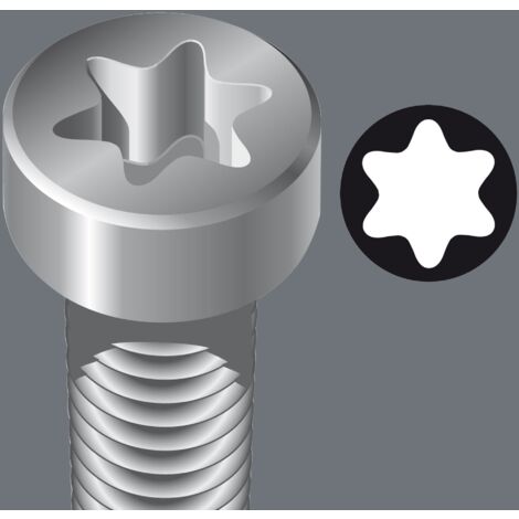 Wera, 8767 C HF TORX TORX Zyklop Bussole a inserto attacco da 1/2" con ritegno vite con, TX 20 x 140 mm