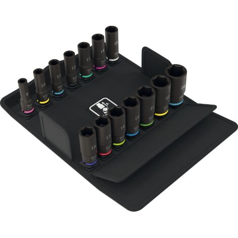 Wera 8790 B Impaktor Deep Set 1, 14 pièces