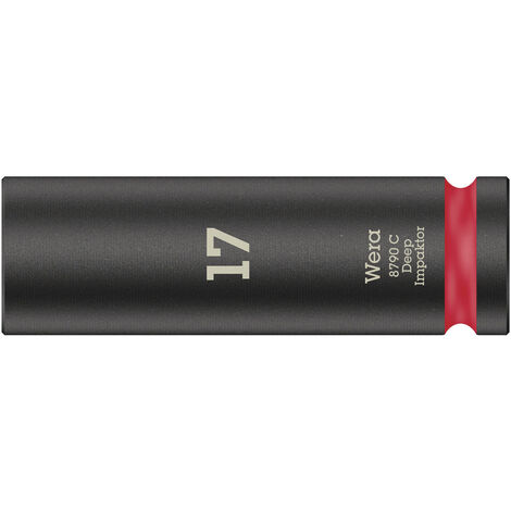 Wera 8790 C Impaktor Deep 05004834001 Innen-Sechskant Steckschlüsseleinsatz  17 mm     1/2" (12.5 mm