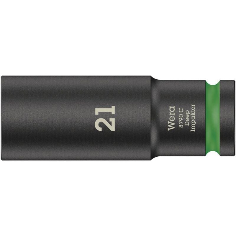 8790 c Impaktor Deep 05004837001 6 pans intérieurs Douille 21 mm 1/2 (12.5 mm) - Wera