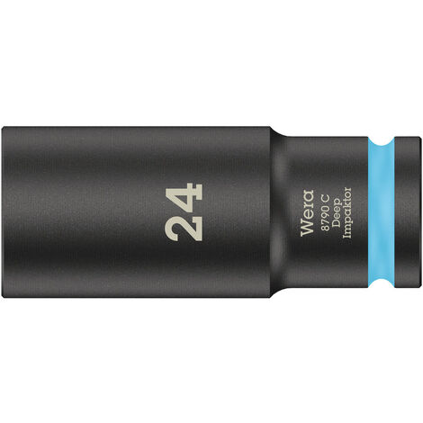 Wera 8790 C Impaktor Deep 05004839001 Innen-Sechskant Steckschlüsseleinsatz  24 mm     1/2" (12.5 mm