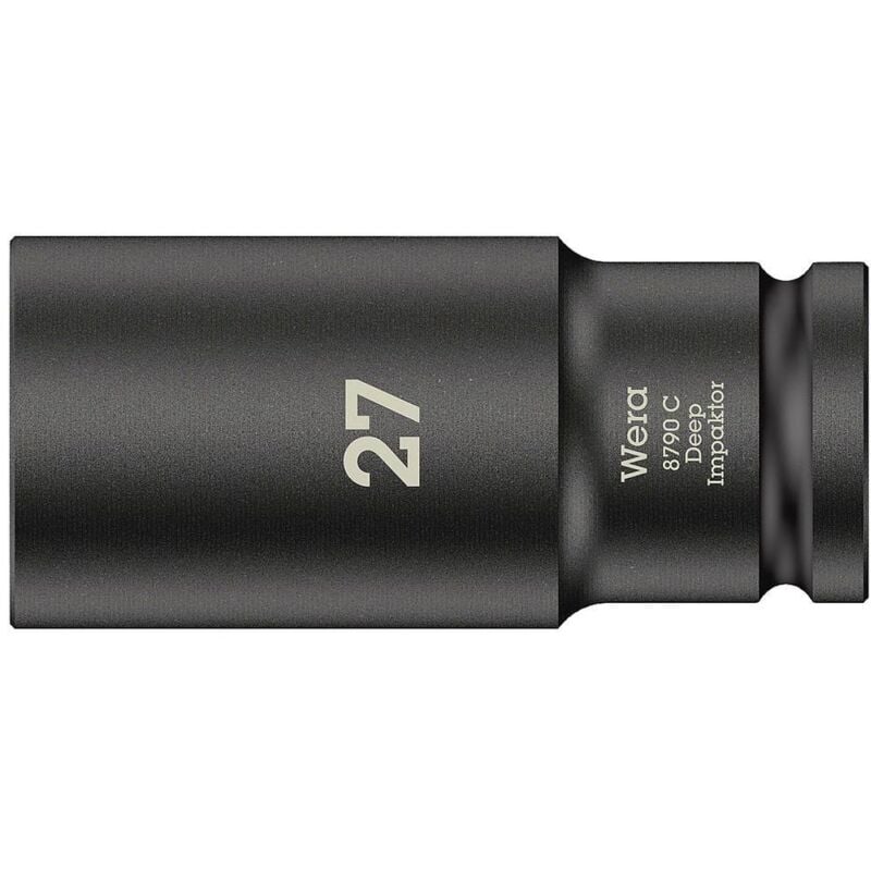 8790 c Impaktor Deep 05004840001 6 pans intérieurs Douille 27 mm 1/2 (12.5 mm) - Wera