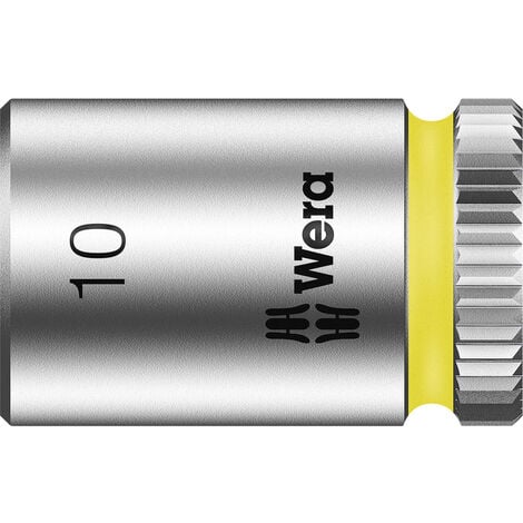 Wera 8790 HMA 05003509001 Außen-Sechskant Steckschlüsseleinsatz 10 mm 1/4" (6.3 mm)