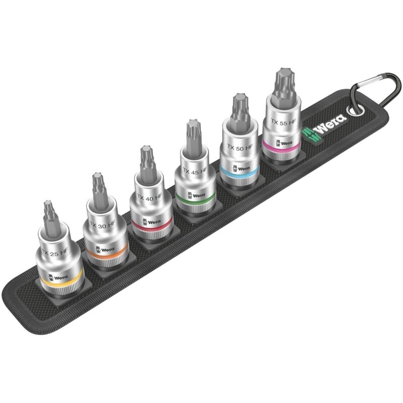 Wera - Belt c 3, 1/2' Embouts Torx HF6pcs - 003997