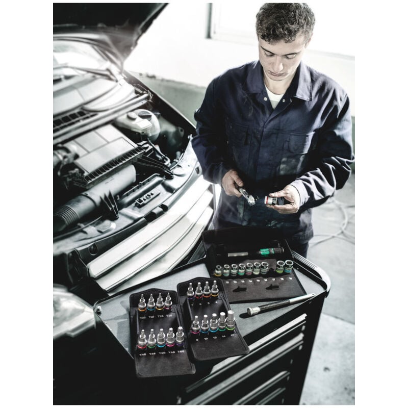 Douille 6 pans extérieurs 13 mm longueur: 37 mm Wera 05003733001 propulseur: 1/2 (12.5 mm) 1 pc(s)