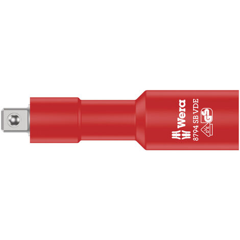 Wera 8794 SB VDE Zyklop 05004964001 Steckschlüssel-Verlängerung   Antrieb 3/8" (10 mm) 91 mm 1 St.
