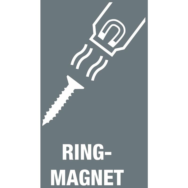 Image of 887/4 rr Porta-inserti universale Rapidaptor con magnete ad anello, 3,5 pollice x 89 mm - Wera