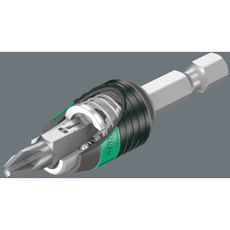 Wera, 889/4 R Porta-inserti universale Rapidaptor, 1/4 pollice x 100 mm x 1/4 pollice