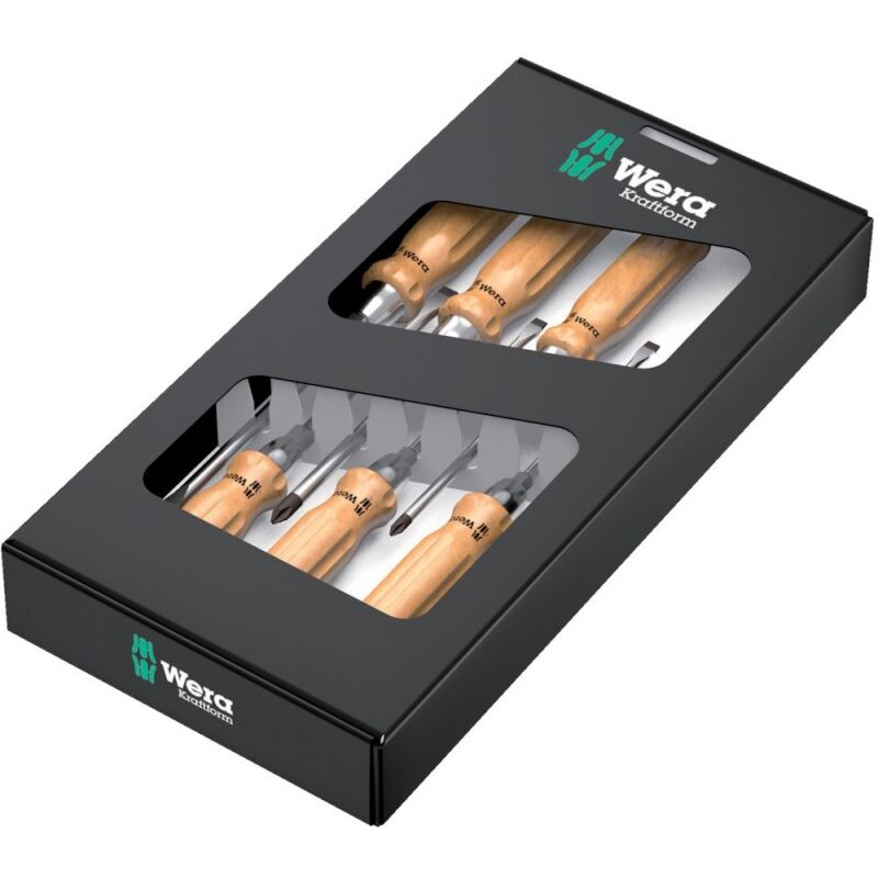 Jeu de Tournevis pz 6 unités Wera