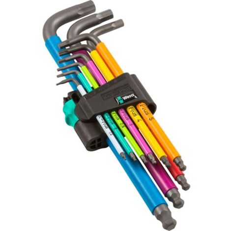 WERA 950 SPKL/9 SM N Multicolor Winkelschlüsselsatz
