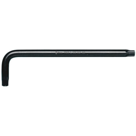 Wera 967 L TORX HF Winkelschlüssel, BlackLaser, TX 9, Länge 79 mm