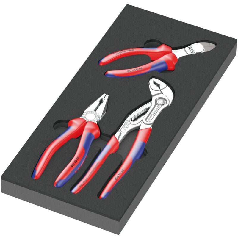 Garniture mousse Wera 9780 Jeu de pinces knipex 1