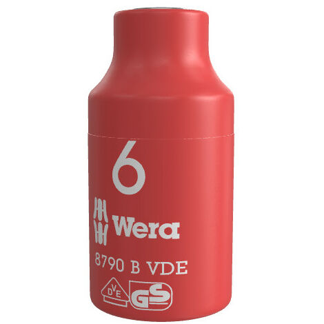 Wera Außen-Sechskant VDE-Steckschlüsseleinsatz 7 mm 3/8 (10 mm) 8790 B VDE Zyklop 05004951001 (05004951001) (05004951001)