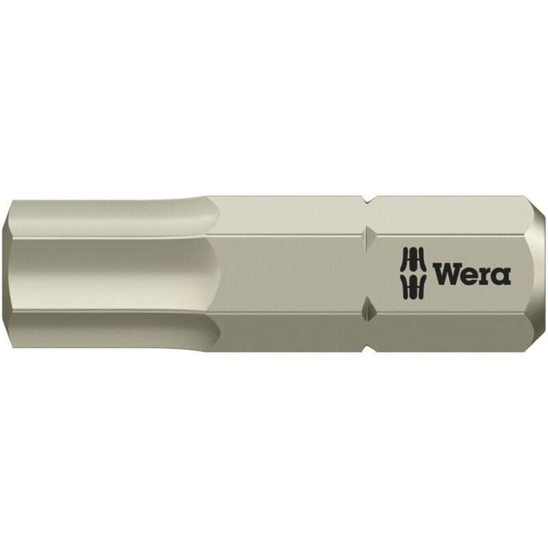 Wera Bit Rostfrei 1/4 Din 3126 C6,3 Innensechskant 6X25mm