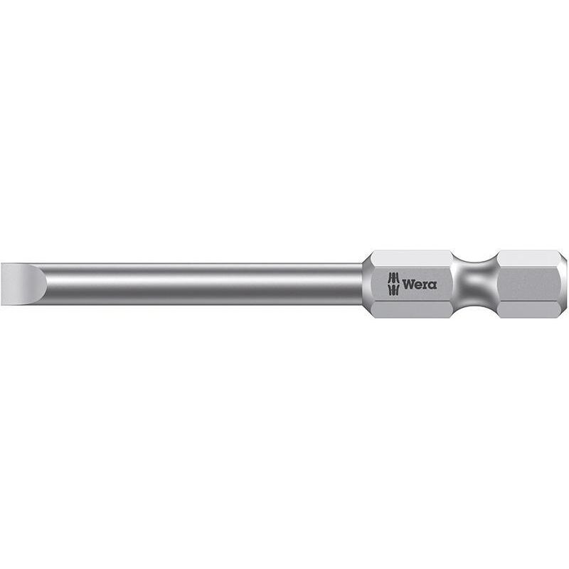 Wera Bit Zähhart 1/4 Din 3126 E6,3 Schlitz 6,5X1,2X89mm