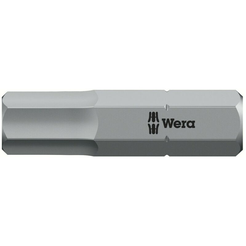 5056330001 Bit 840/1 z 1/4 Zoll 6,0 mm Länge 25 mm zähhart, HEX-Plus - Wera