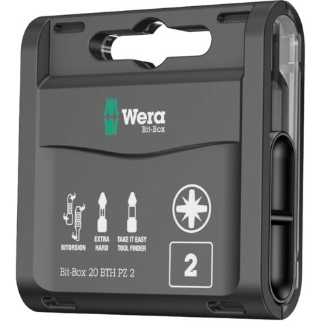 Wera, Bit-Box 20 BTH PZ 2, 20 pezzi