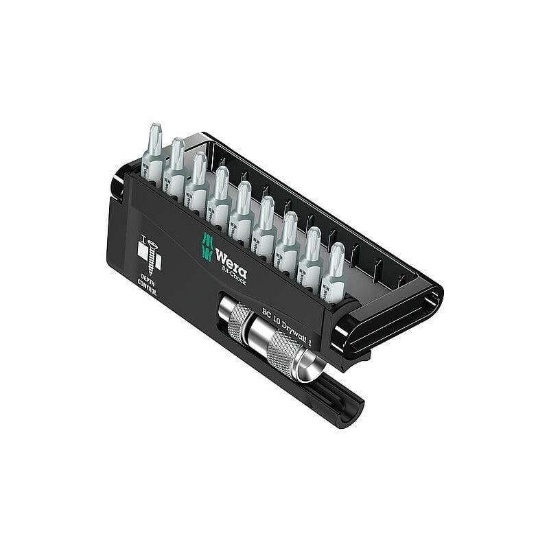 Wera - Kit d'embout 10 pieces Phillips, pour placo