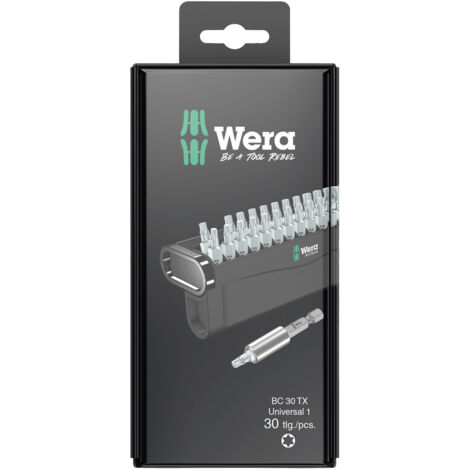 Wera Bit-Check 30 TX Universal 1 SB 05057900001 Bit-Set 30teilig TORX