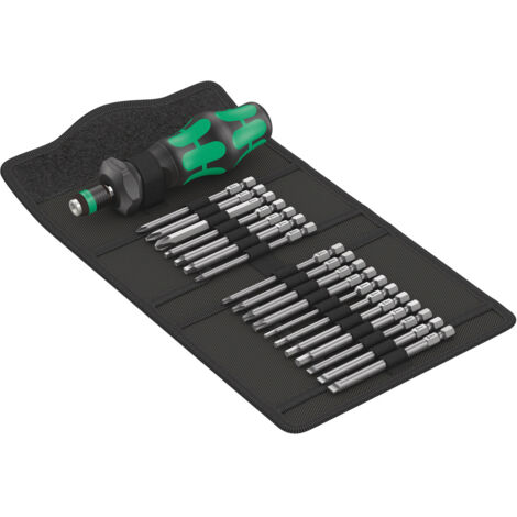 Wera Bitsortiment KK Turbo Imperial 1 19tlg. Schlitz / PH / TORX / 6-kant./ 4-kant - 5057483001