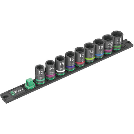 Wera C Impaktor Steckschlüsselsatz zöllig 1/2" 9teilig 05005490001