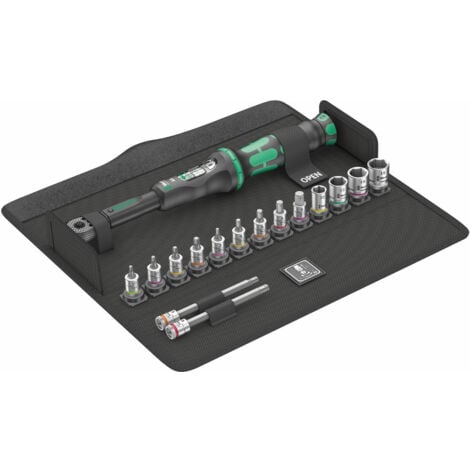 Wera Drehmomentschlüsselset Bicycle Set Torque 1 16-teilig 2,5 - 25 Nm 1/4