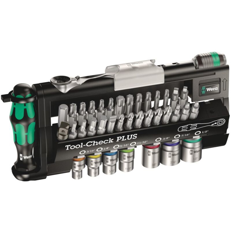 

Gama de puntas. Tool-Check PLUS Imperial. 39 piezas - Wera
